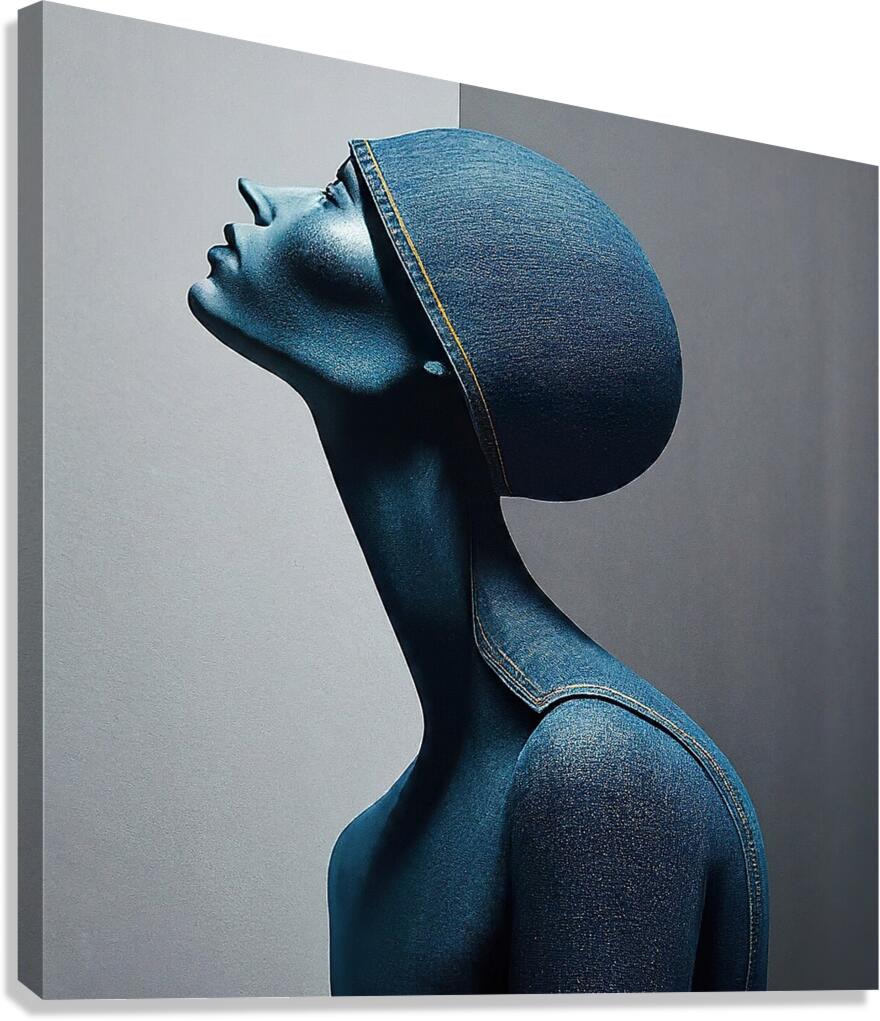 Indigo Beauty Canvas Print