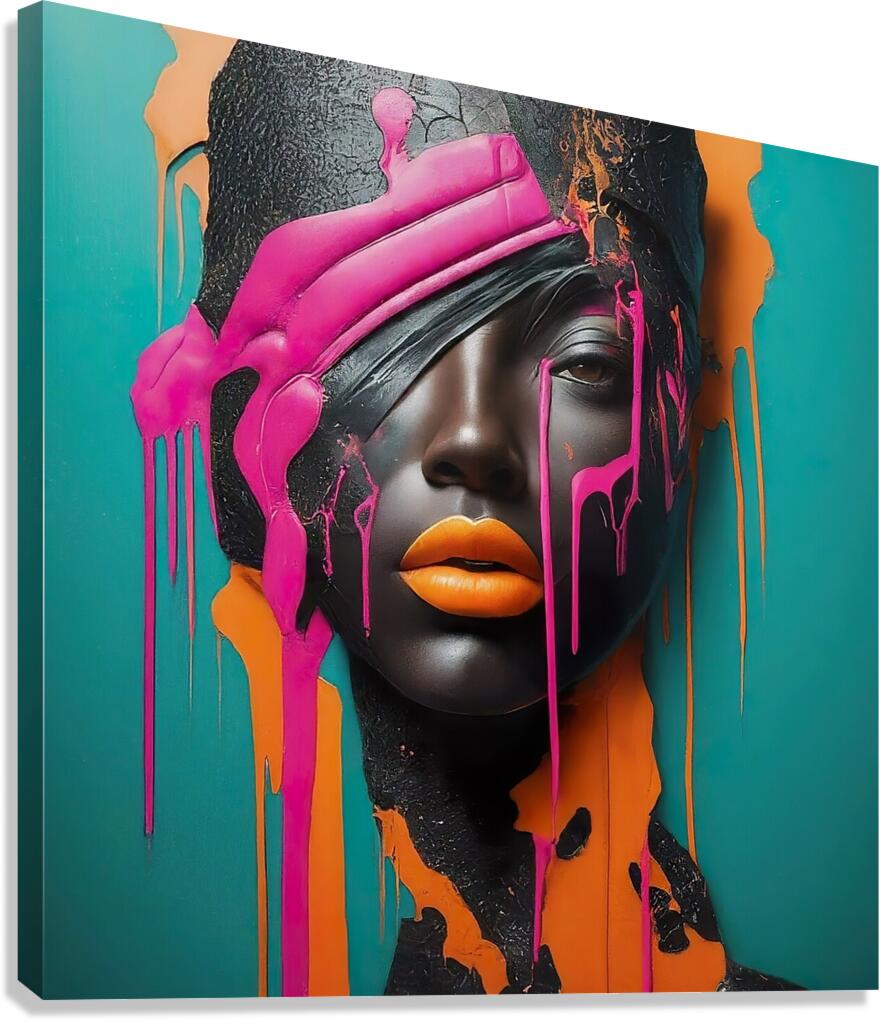 Velvet Bloom Canvas Print