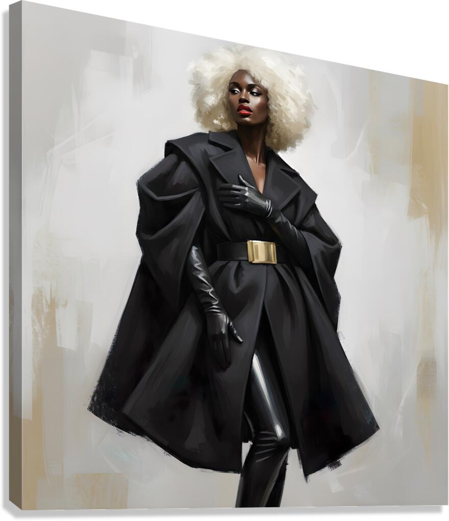 Platinum Muse Canvas Print