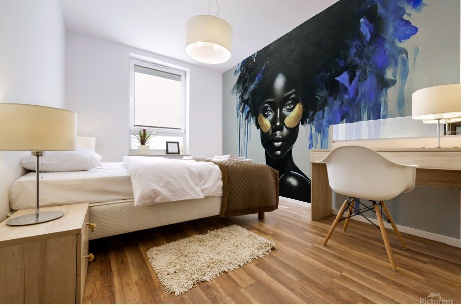 Heavenly Muse Mural print