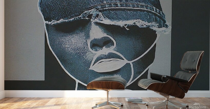 Blue Muse Wall Murals