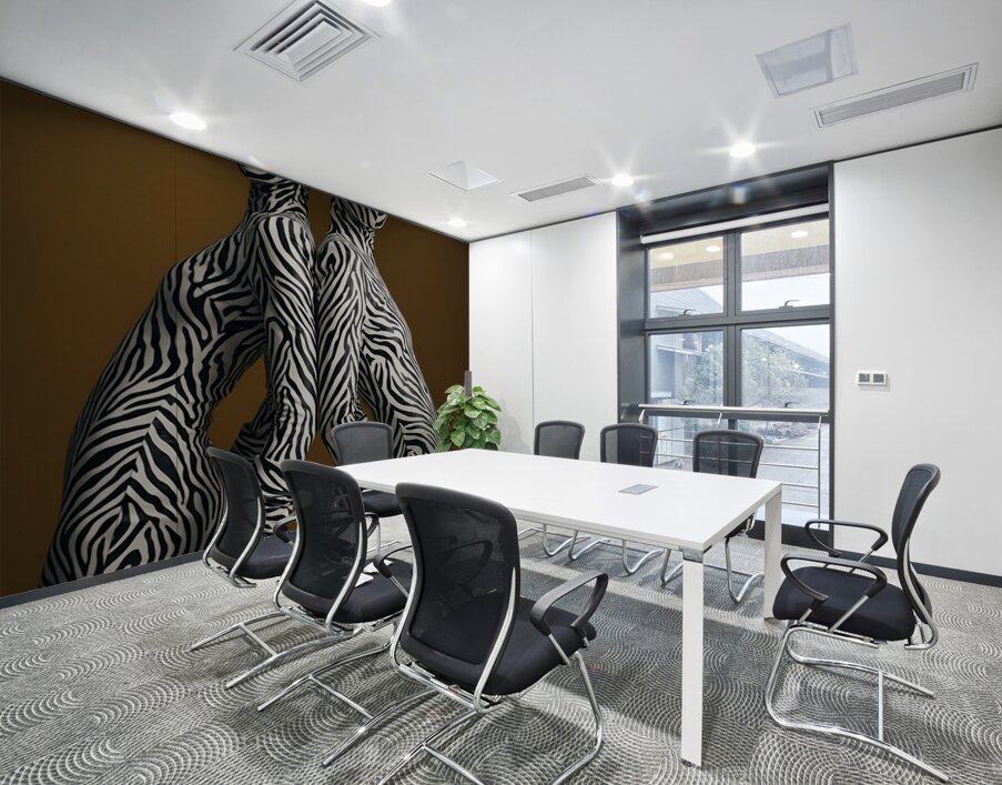 Twin Flames Wall Printing